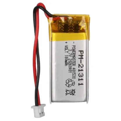 PowerMaster 401530 3.7 Volt 180 Mah Lityum Polimer Pil resmi