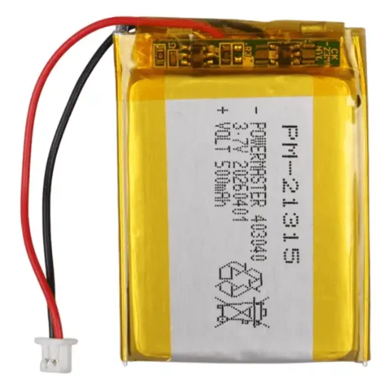 PowerMaster 403040 3.7 Volt 450 Mah Lityum Polimer Pil resmi