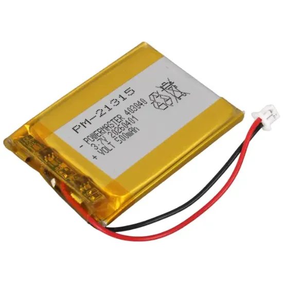 PowerMaster 403040 3.7 Volt 450 Mah Lityum Polimer Pil resmi