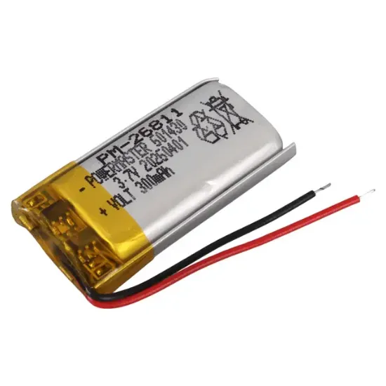 Powermaster 601430 3.7 Volt 300 Mah Lityum Polimer Pil resmi