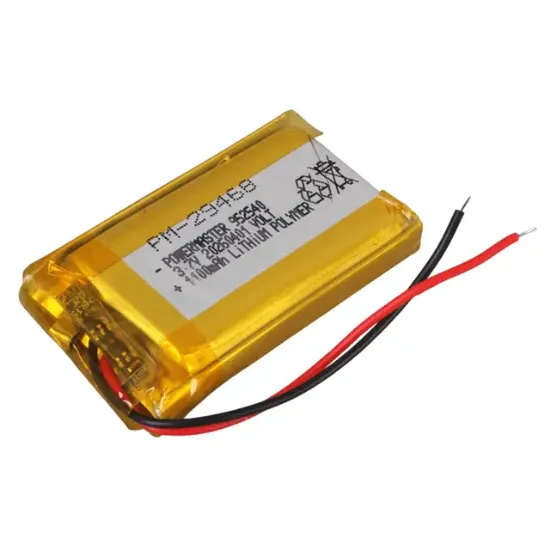 PowerMaster 952540 3.7V 1100mAh Lityum Polimer (Li-po) Batarya Ciklet Pil resmi