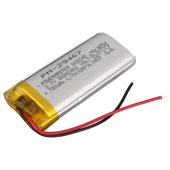 PowerMaster 802045 3.7V 700mAh Lityum Polimer (Li-po) Batarya Ciklet Pil resmi