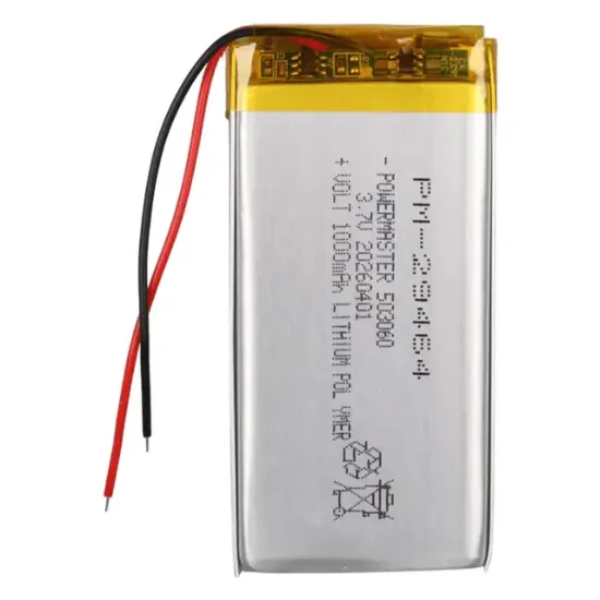 PowerMaster 503060 3.7V 1000mAh Lityum Polimer (Li-po) Batarya Ciklet Pil resmi