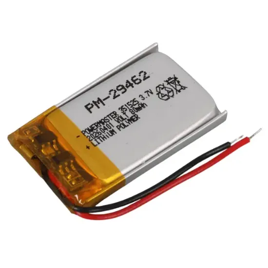 PowerMaster 351525 3.7V 80mAh Lityum Polimer (Li-po) Batarya Ciklet Pil resmi