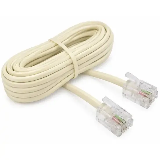 PowerMaster Telefon Kablosu 10 Metre 2 Pin Soketli resmi