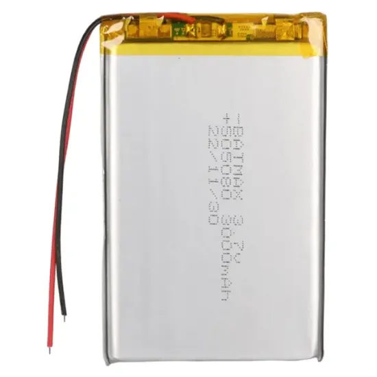 Powermaster PM-27644 3.7V 3.000mAh 505080 Soketsiz Lityum Polimer (Li-Po) Batarya Şarj Edilebilir Ciklet Pil resmi