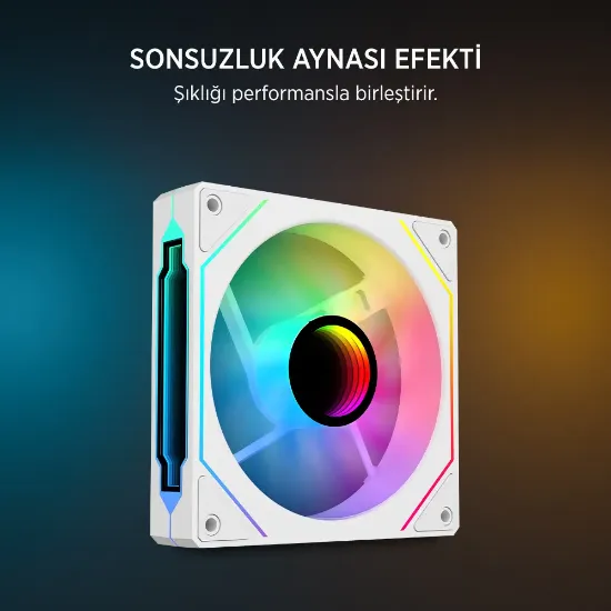 James Donkey Lugis JDC240 ARGB 240mm Beyaz Sıvı İşlemci Soğutucu AM5 ve LGA1700 Uyumlu resmi