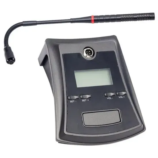 Gold Audio GX-751 UHF Ekranlı Wireless Kablosuz Kürsü Mikrofonu resmi