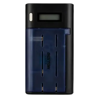 Beston BST-C9015C (AA-AAA-C-D-9V-SC) Universal Tüm Boylar Dijital Ekranlı Pil Şarj Cihazı resmi