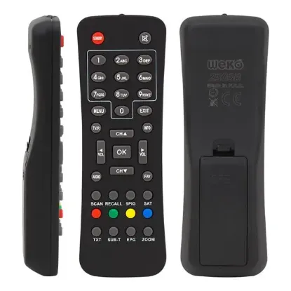 Magbox Exclusive - Kawai Mini - Digipoll - Citybox - Sunny Axen - Amstrad Mini Teletex'li Uydu Alıcı Kumandası resmi