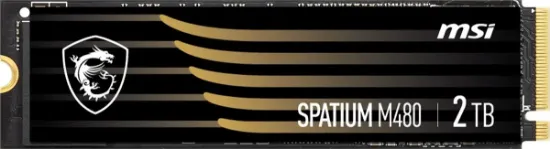 2TB MSI SPATIUM M480 PRO NVMe M.2 7400/7000MB/s resmi