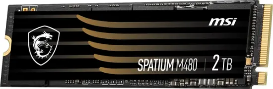 2TB MSI SPATIUM M480 PRO NVMe M.2 7400/7000MB/s resmi