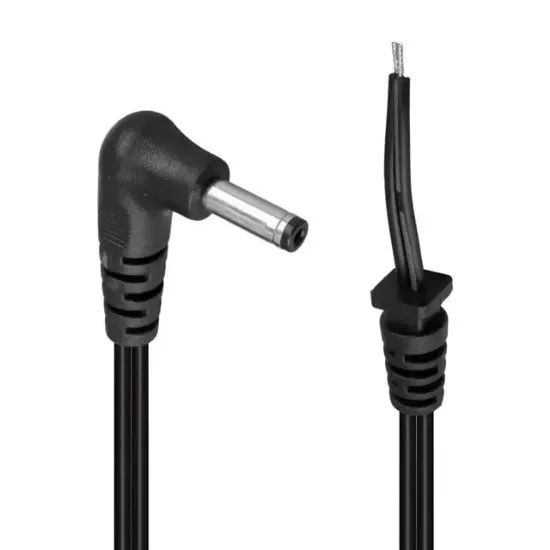 Weko Yerli Üretim 1.5 Metre L Tip Jacklı Notebook Adaptör Kablosu 3.5*1.35 Uçlu resmi