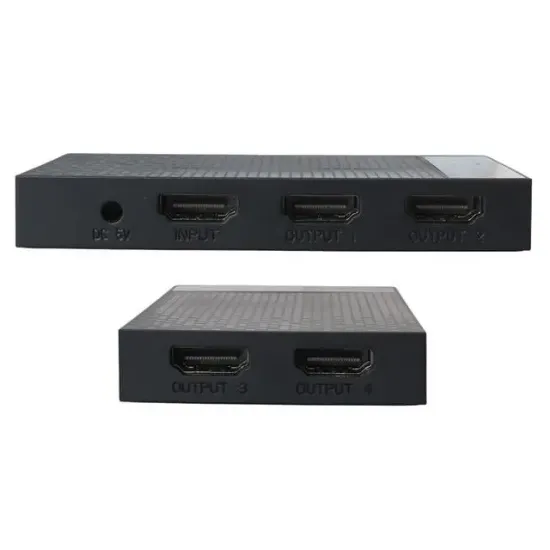 Philips SWV9023B/93  4K HDMI Splitter 1 Giriş - 4 Çıkış Ultra HD Görüntü Dağıtıcı resmi