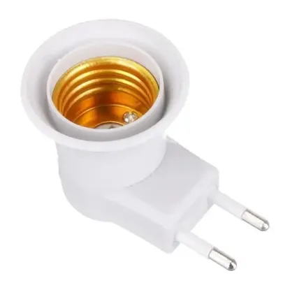 PowerMaster PM-15915 E27 Gece Lambası Duy Fişli Açma/Kapama Anahtarlı (Priz Tipi) resmi