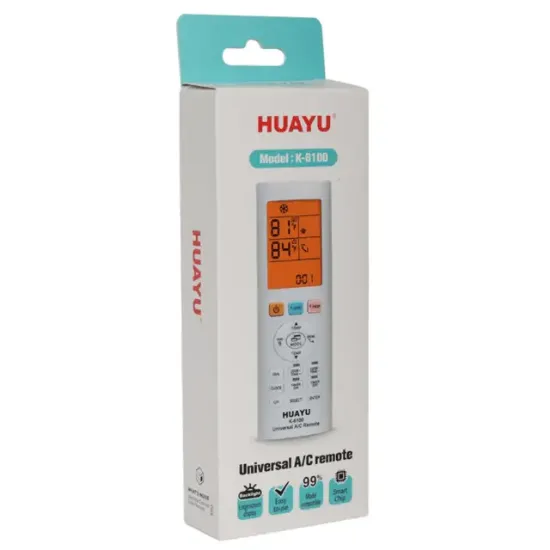 Huayu K-6100 Universal Akıllı AC Klima Kumandası resmi