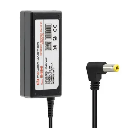 Powermaster PM-5496 19 Volt - 4.74 Amper 5.5*2.5 Mm Uçlu Adaptör (Toshiba Notebook - Hp Notebook) resmi