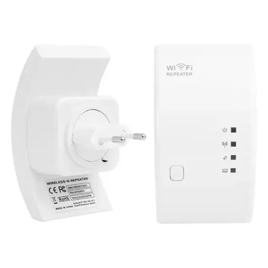 PowerMaster LV-WR01T 2.4Ghz 300Mbps 1 Port Access Point Repeater AP Bridge resmi