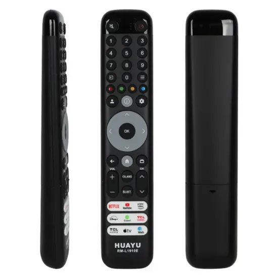 Huayu-L1910E TCL Netflix-Prime Video-Youtube-TCL Channel-TCL Home-Web Tuşlu Ses Komutsuz LCD TV Kumanda resmi