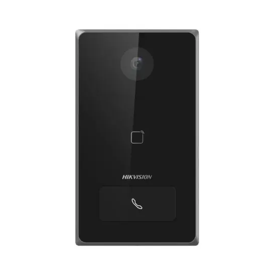 HIKVISION DS-KV6133-WME1 VİLLA TİPİ IP DIŞ ZİL BUTONU  resmi