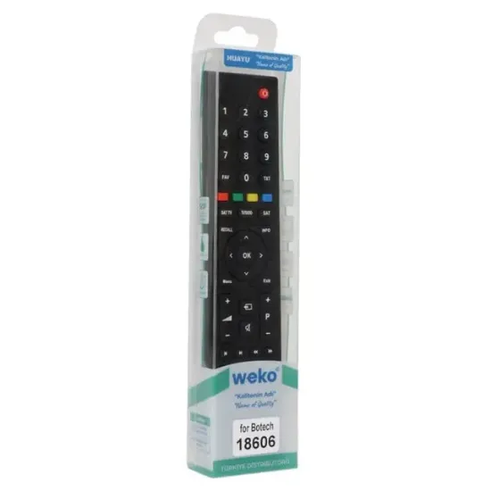 Wismann - Botech BSM7-32 MyIPTV-Youtube Tuşlu Lcd Led Tv Kumanda  resmi