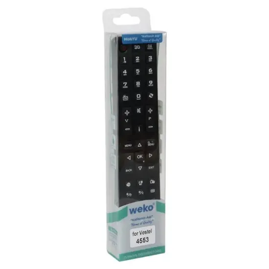 Vestel VES 203 RC1800 42PF906 50PF8175 - Toshiba 32L1334DG 40L1343DG Lcd-Led 3D'li Tv Kumandası resmi