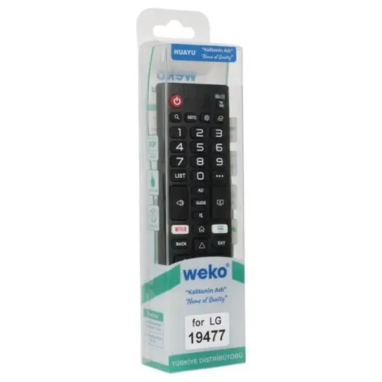 LG Prime Video-Netflix-Movies Tuşlu Lcd-Led Tv Kumanda (AKB75675311HIK752K531) resmi