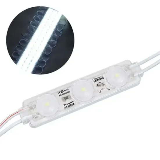 Powermaster 7516 75X15Mm Dc12V 1.5W Soğuk Beyaz Modül Led resmi