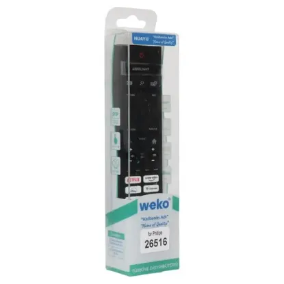 Philips HPH261-43PUS8510/12-50PUS8349-55OLED759-65PML9019-85PUS8510 Netflix-Prime Video- Youtube- Disney Plus Tuşlu Ses Komutsuz Lcd-Led Tv Kumanda resmi