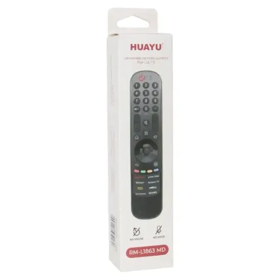 LG RM-L1863 MD Netflix Prime Video Rakuten Tod Disney+ Tuşlu LCD Led TV Kumanda Kumanda resmi