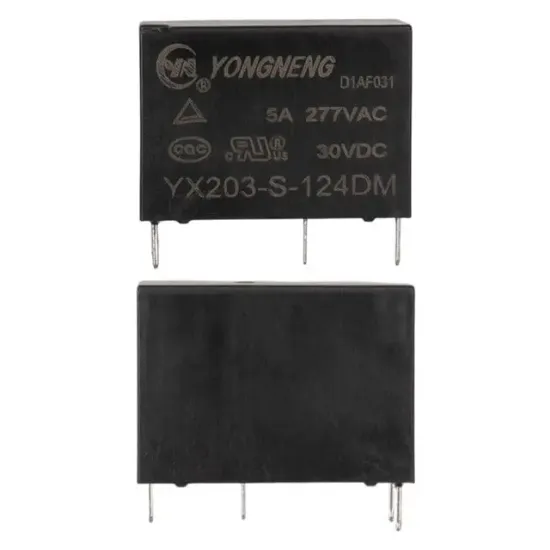 Panasonic 5A 24VDC ALDP124W Role (Kombi Kartı İçin Rolesi) resmi