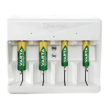 Varta 57658 Universal Charger Type-C USB Çoklu 5'li Pil Şarj Cihazı (AA / AAA / C / D / 9V) resmi
