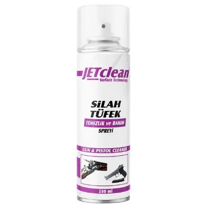 JETclean 250ml Silah ve Tüfek Temizlik Bakım Spreyi 4'ü 1 Arada Koruyucu Yağ ve Pas Sökücü resmi