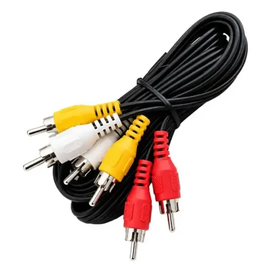 PowerMaster 3RCA-3RCA Erkek TOS Kablo 1.5 Metre resmi