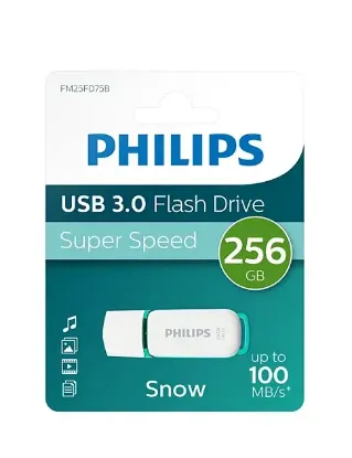 PHILIPS 256GB USB 3.0 SNOW BAHAR YEŞİLFM25FD75B/00 resmi