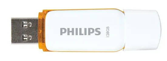 PHILIPS 128GB USB 2.0 SNOW TURUNCU FM12FD70B/00 resmi