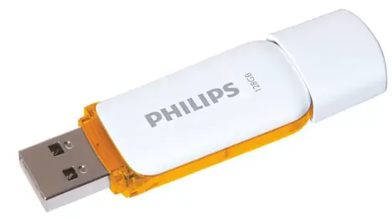 PHILIPS 128GB USB 2.0 SNOW TURUNCU FM12FD70B/00 resmi