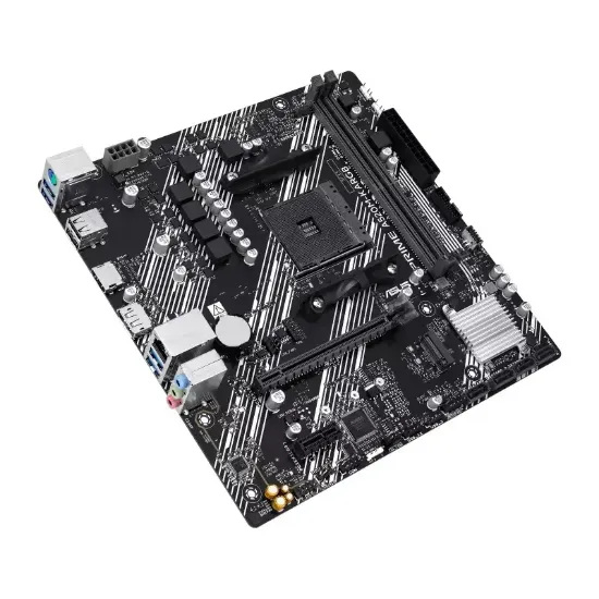 ASUS PRIME A520M-K ARGB DDR4 5100MHz mATX AM4 resmi