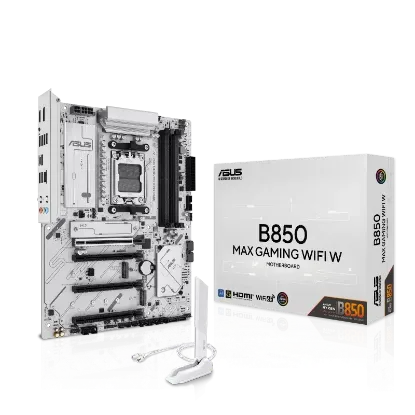 ASUS B850 MAX GAMING WIFI W AMD SOKET AM5 B850 DDR resmi