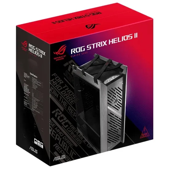 ASUS ROG STRIX HELIOS II GX601S - SIYAH KASA resmi