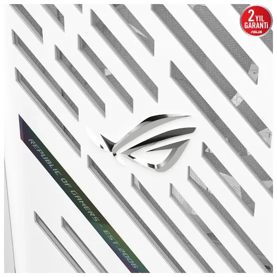 ASUS ROG STRIX HELIOS II GX601S - BEYAZ KASA resmi