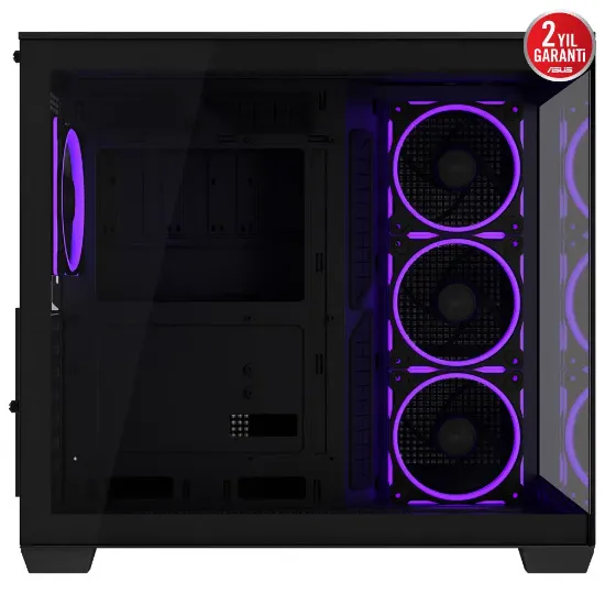 ASUS A32 PLUS TG ARGB SIYAH USB 3.2 ATX MID-TOWER GAMING KASA resmi