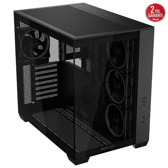 ASUS A32 PLUS TG ARGB SIYAH USB 3.2 ATX MID-TOWER GAMING KASA resmi