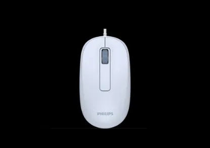 PHILIPS KABLOLU MOUSE SPK7238J AÇIK MAVİ resmi