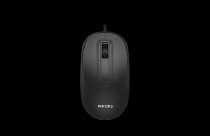 PHILIPS USB KABLOLU MOUSE SPK7238B SİYAH resmi