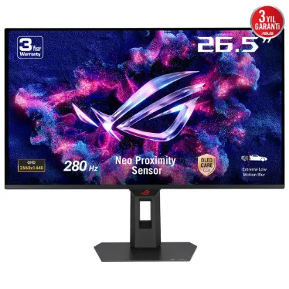 26.5 ASUS ROG STRİX OLED XG27ACDMS 280HZ 0.03MS  ADAPTİVE SYNC PİVOT QD-OLED GAMİNG MONİTÖR resmi