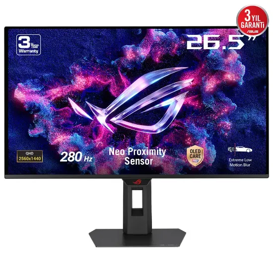 26.5 ASUS ROG STRİX OLED XG27ACDMS 280HZ 0.03MS  ADAPTİVE SYNC PİVOT QD-OLED GAMİNG MONİTÖR resmi