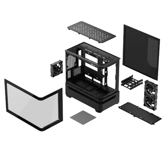 ASUS PRIME AP202 TG SIYAH GAMING KASA resmi