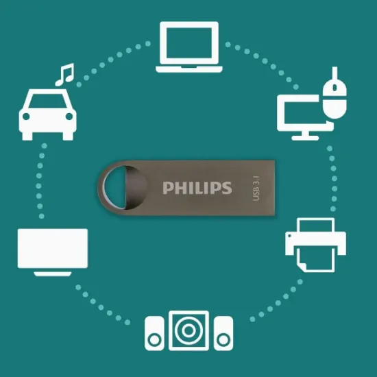 PHILIPS 128GB USB3.1 100/150MB/S FM12FD165B/00 resmi