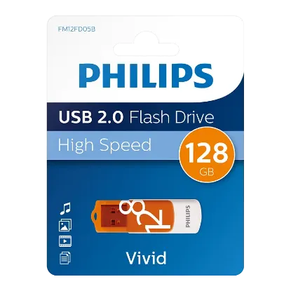 PHILIPS 128GB USB2.0 25/10MB/S FM12FD05B/00 resmi